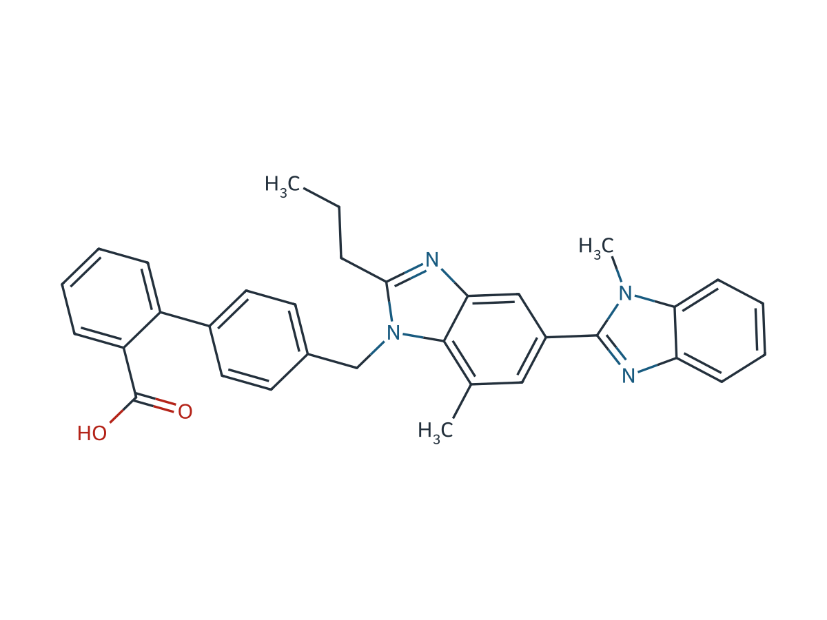 Telmisartan EP Impurity B chemical structure