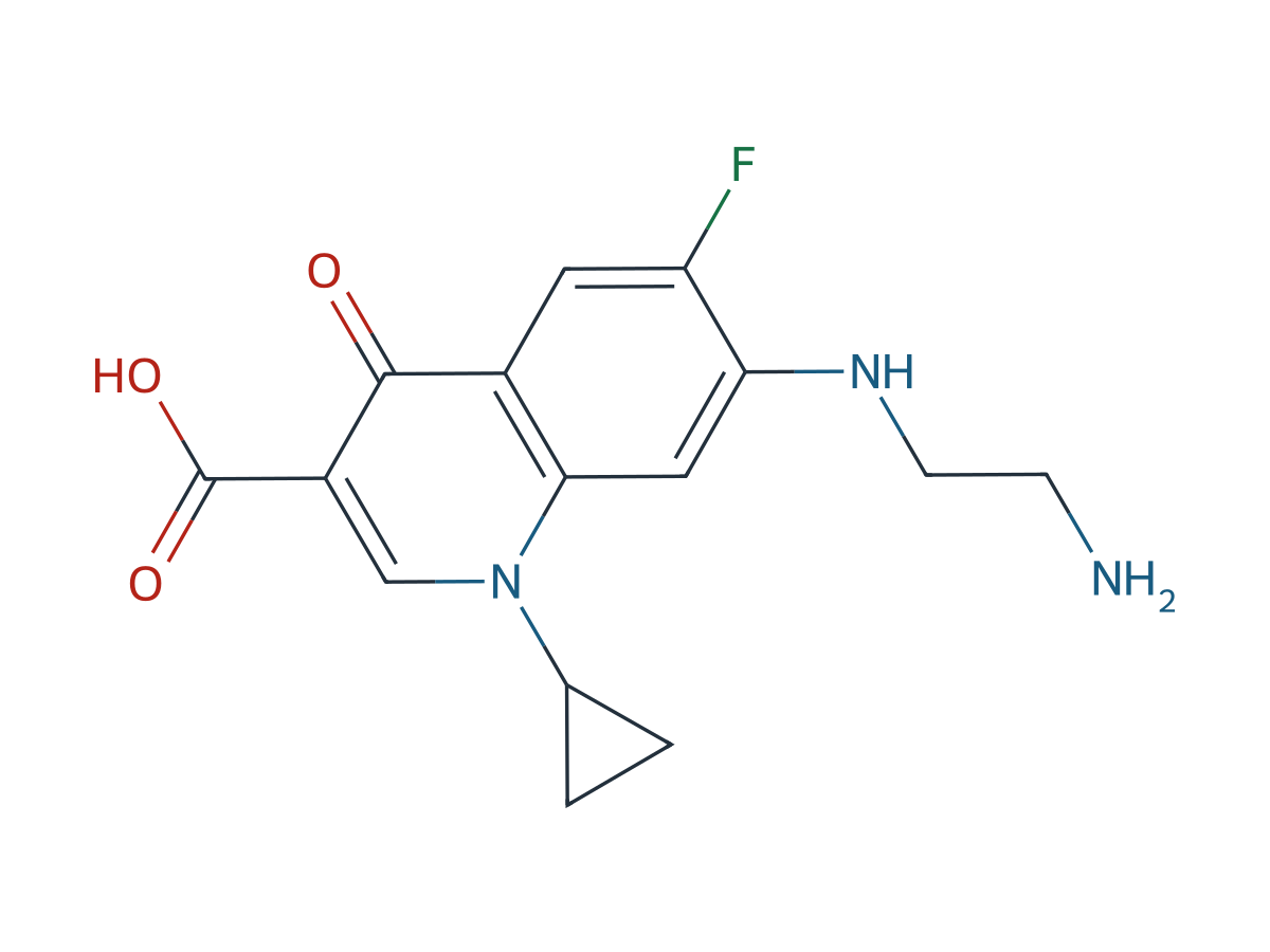 Ciprofloxacin EP Impurity C chemical structure