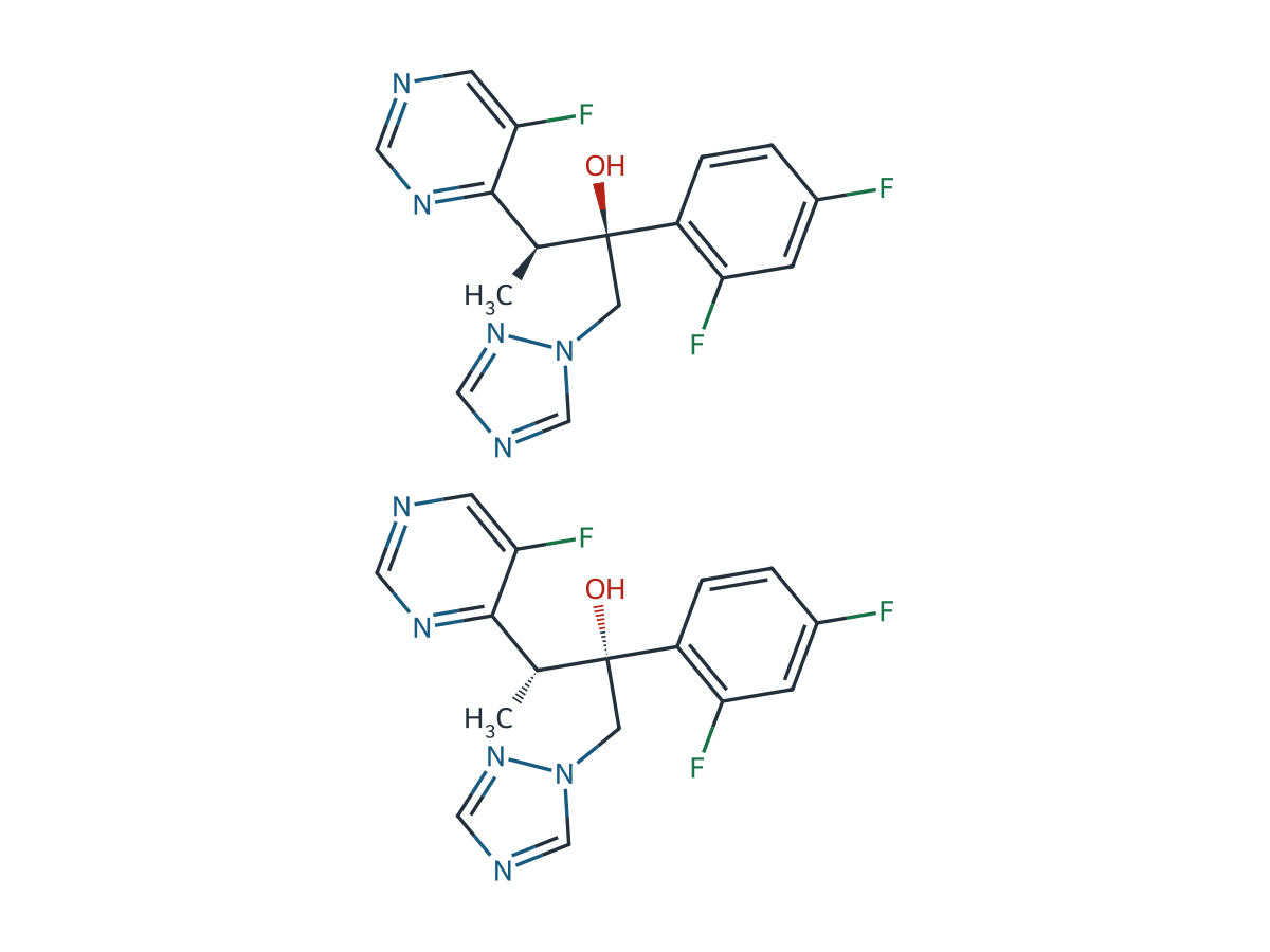 Voriconazole USP Related Compound A chemical structure