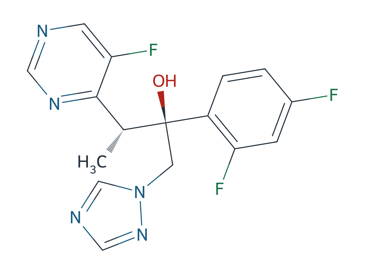 Voriconazole EP Impurity D(Voriconazole Related Compound B) chemical structure