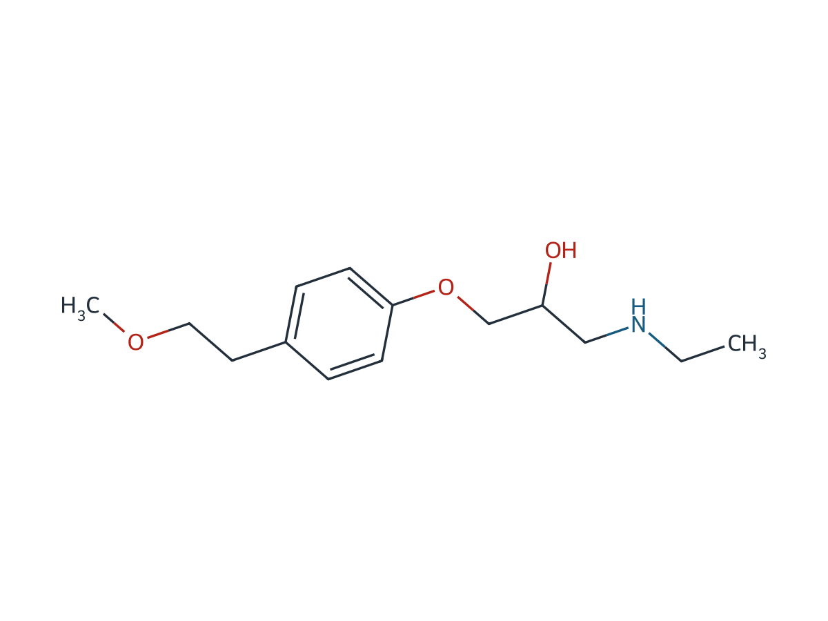 Metoprolol EP Impurity A chemical structure