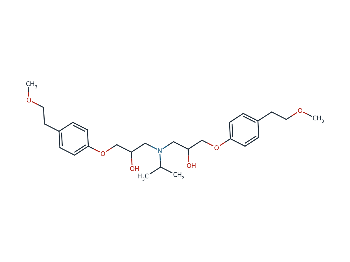 Metoprolol EP Impurity O chemical structure