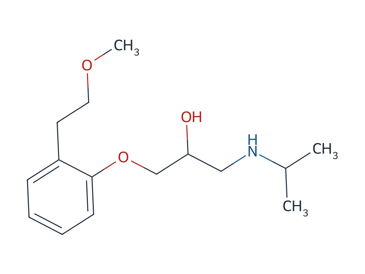 Metoprolol EP Impurity E chemical structure
