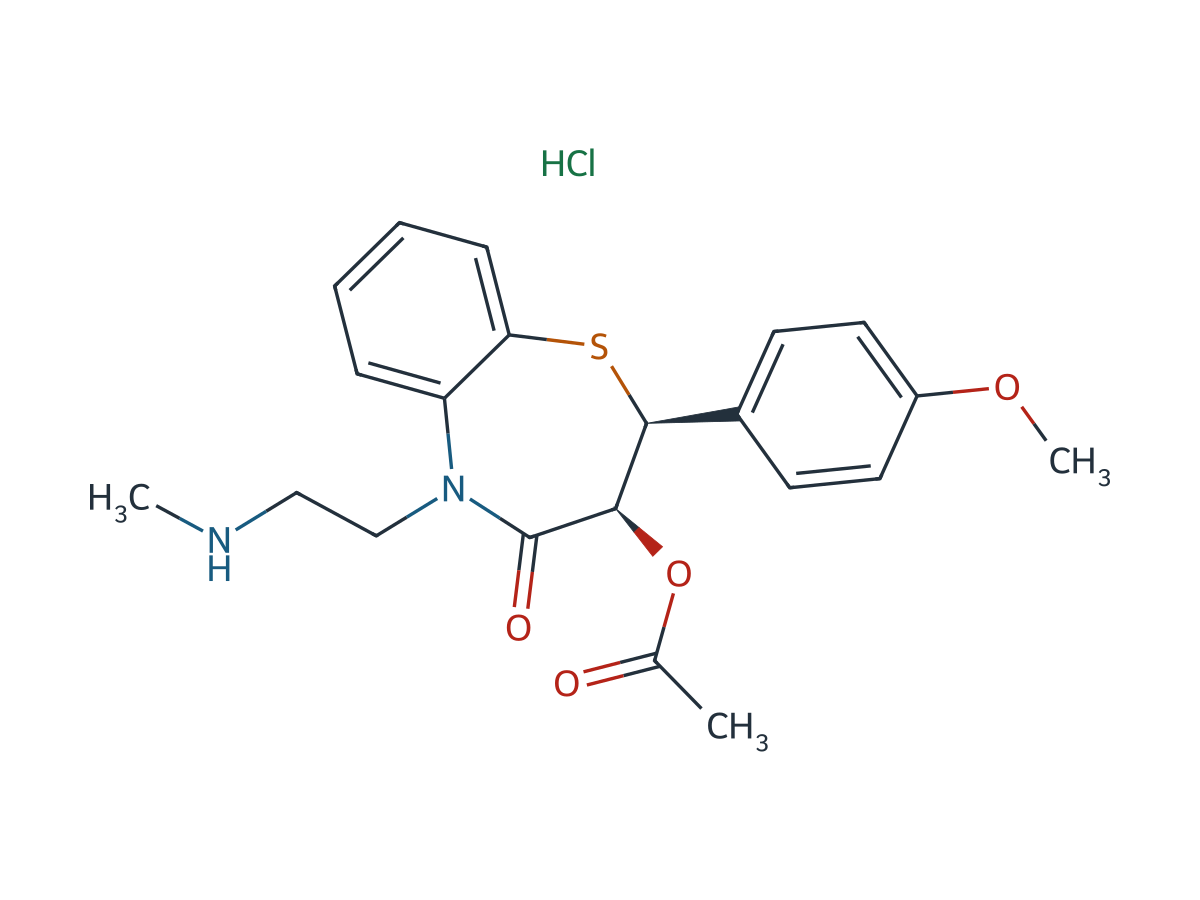 Diltiazem EP Impurity D HCl chemical structure