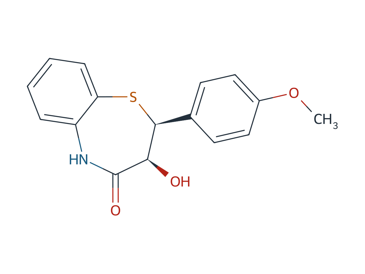 Diltiazem EP Impurity E chemical structure