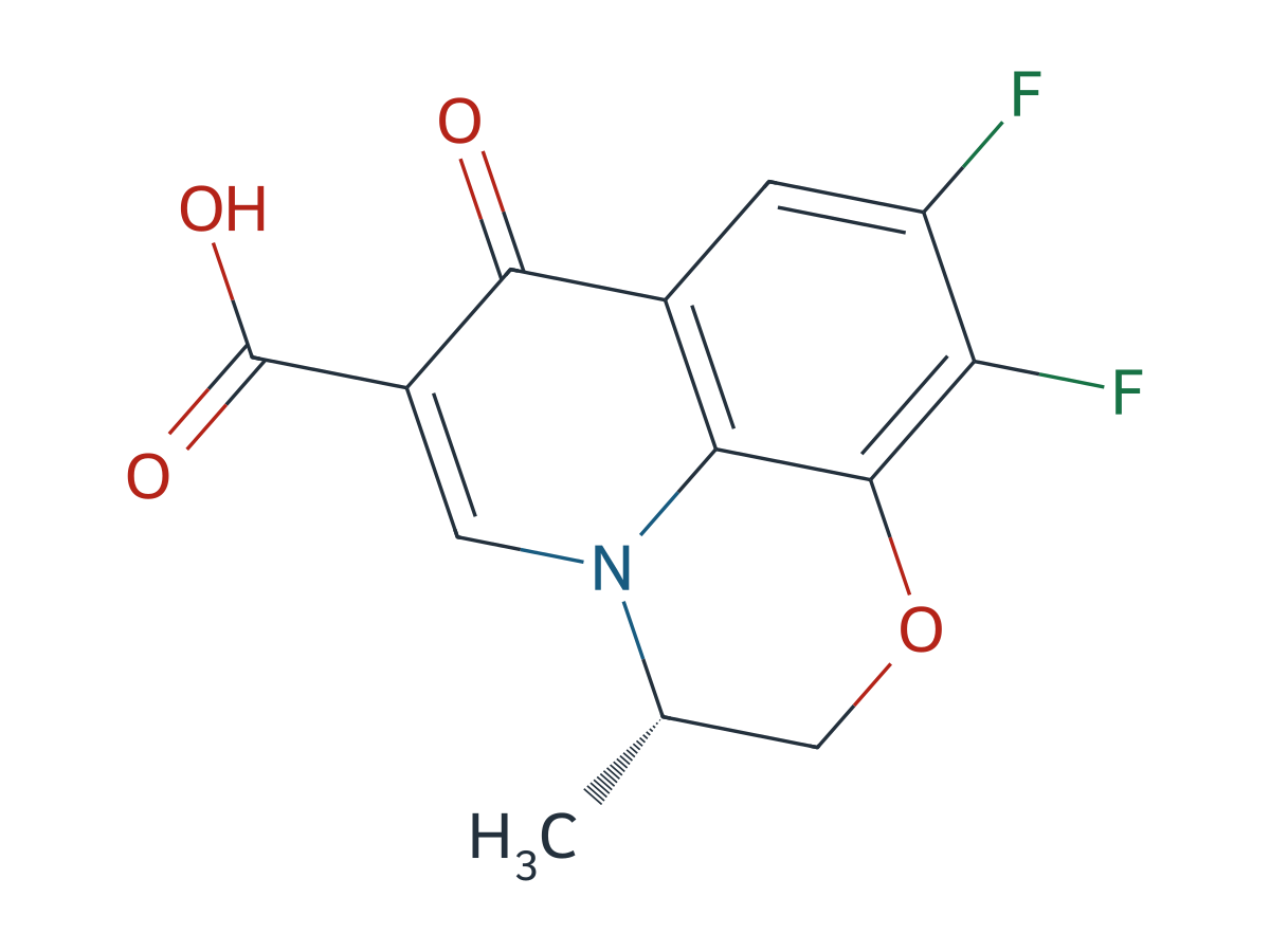 Levofloxacin EP Impurity F chemical structure