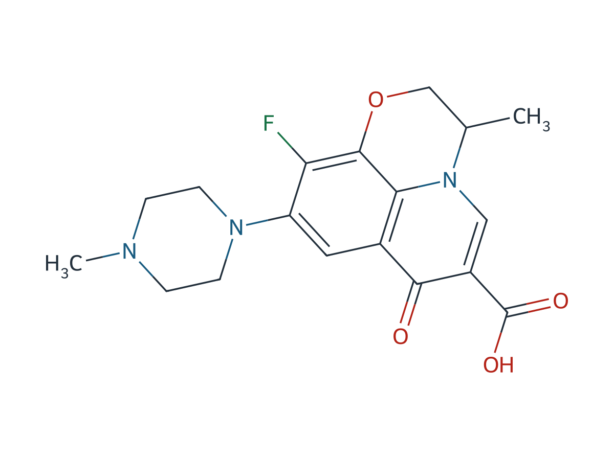 Ofloxacin EP Impurity D chemical structure