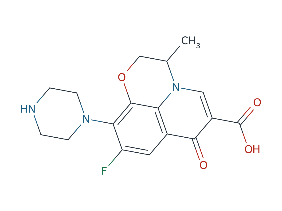 Ofloxacin EP Impurity E chemical structure