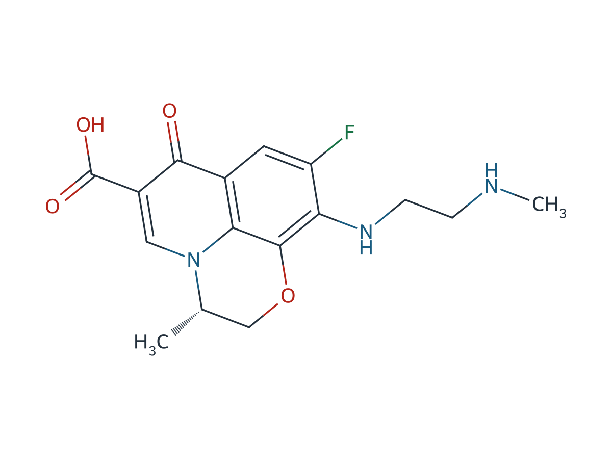 Levofloxacin EP Impurity G(Levofloxacin USP Related Compound E) chemical structure