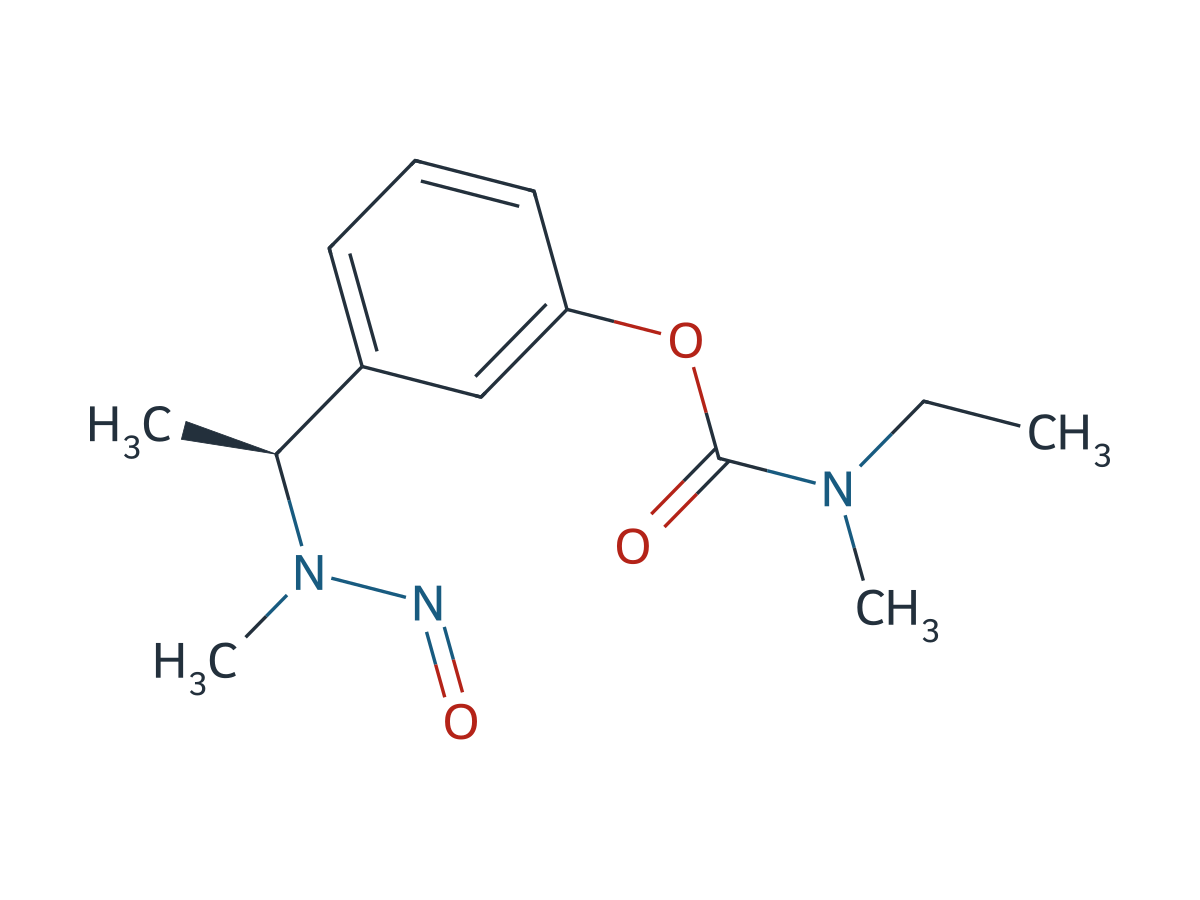 N-Nitroso Rivastigmine Hydrogen Tartrate EP Impurity E chemical structure
