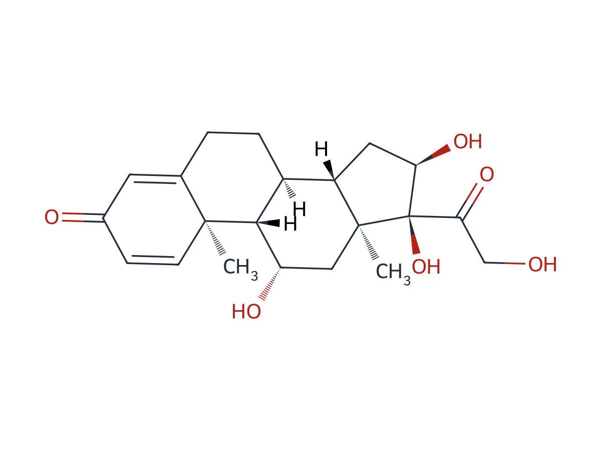 Budesonide EP Impurity A chemical structure