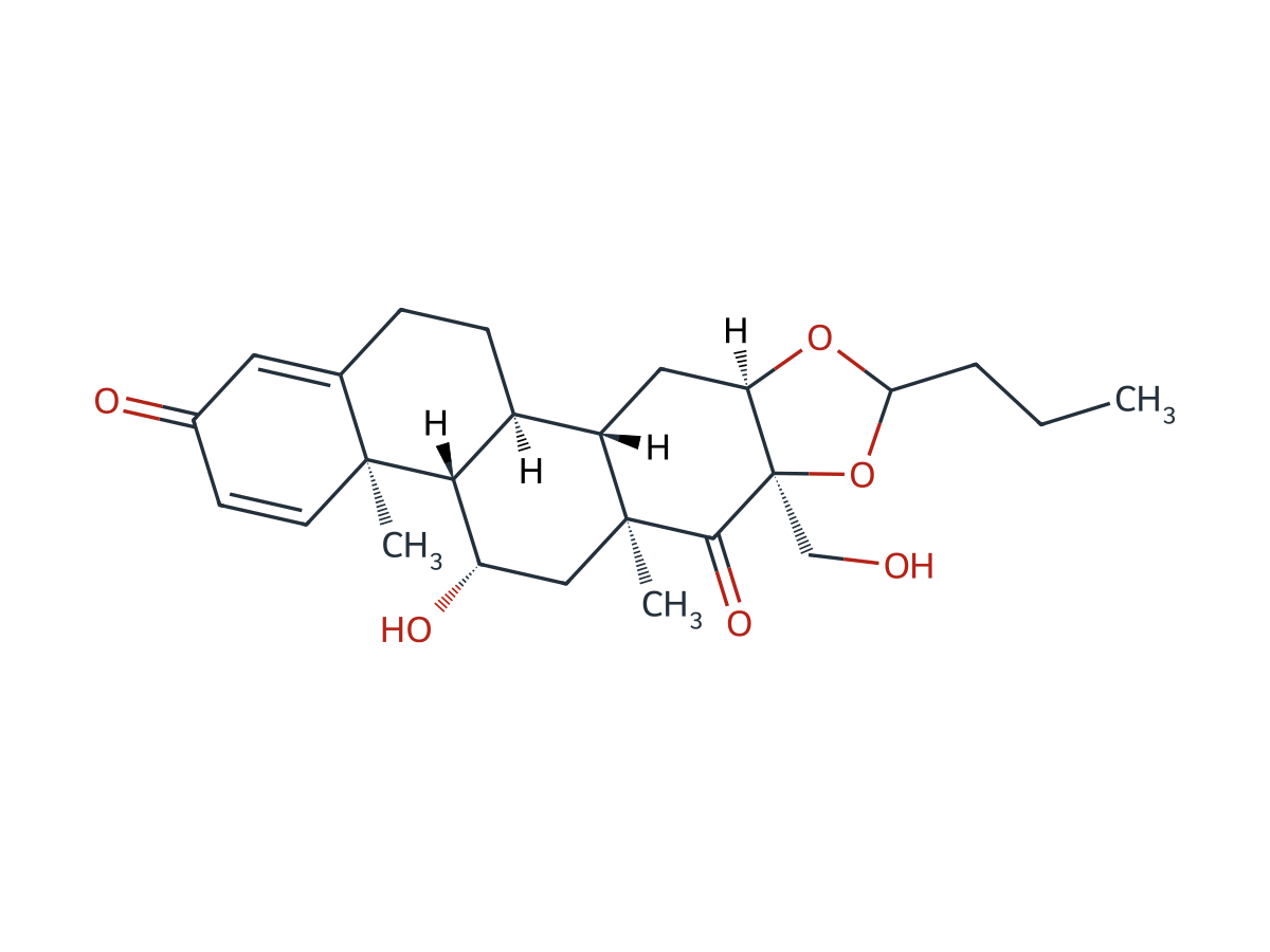 Budesonide EP Impurity C chemical structure