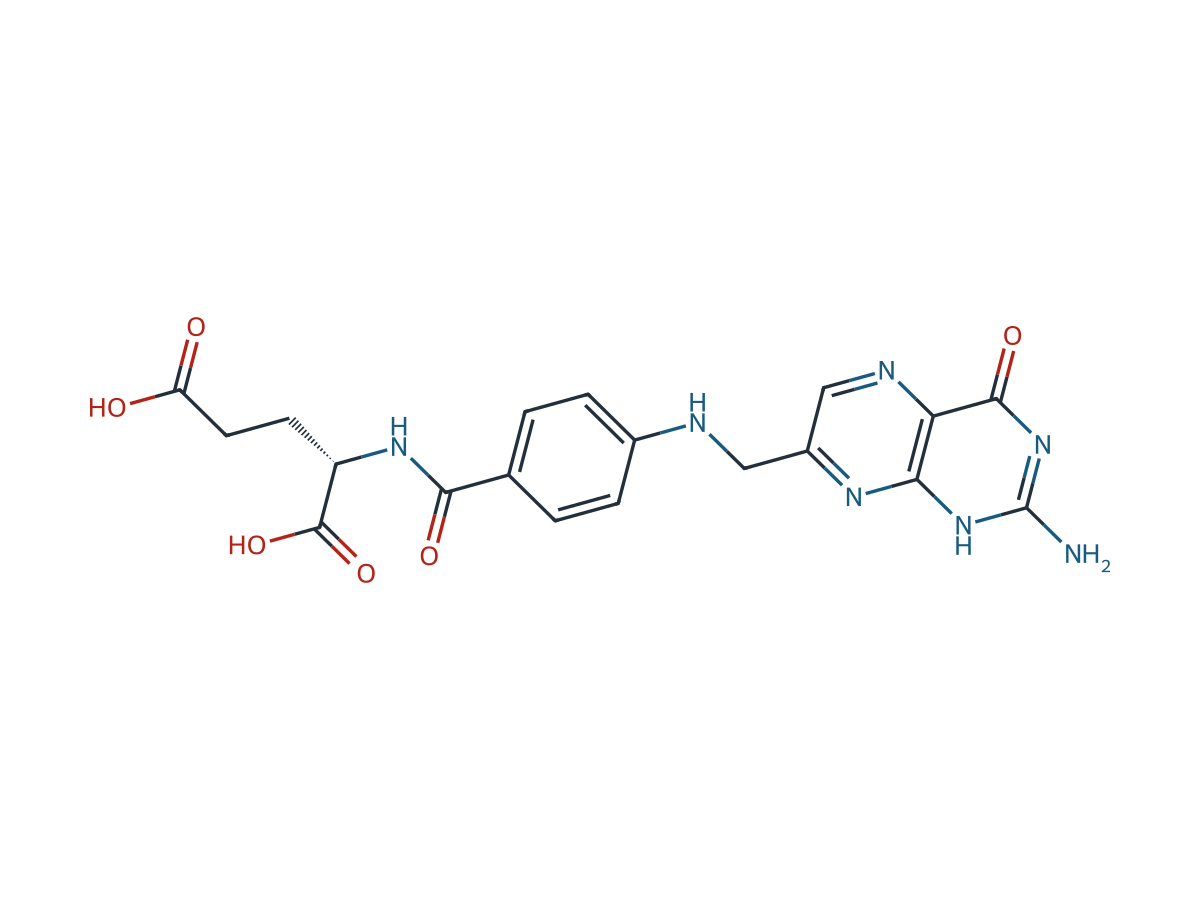 Folic Acid EP Impurity C chemical structure
