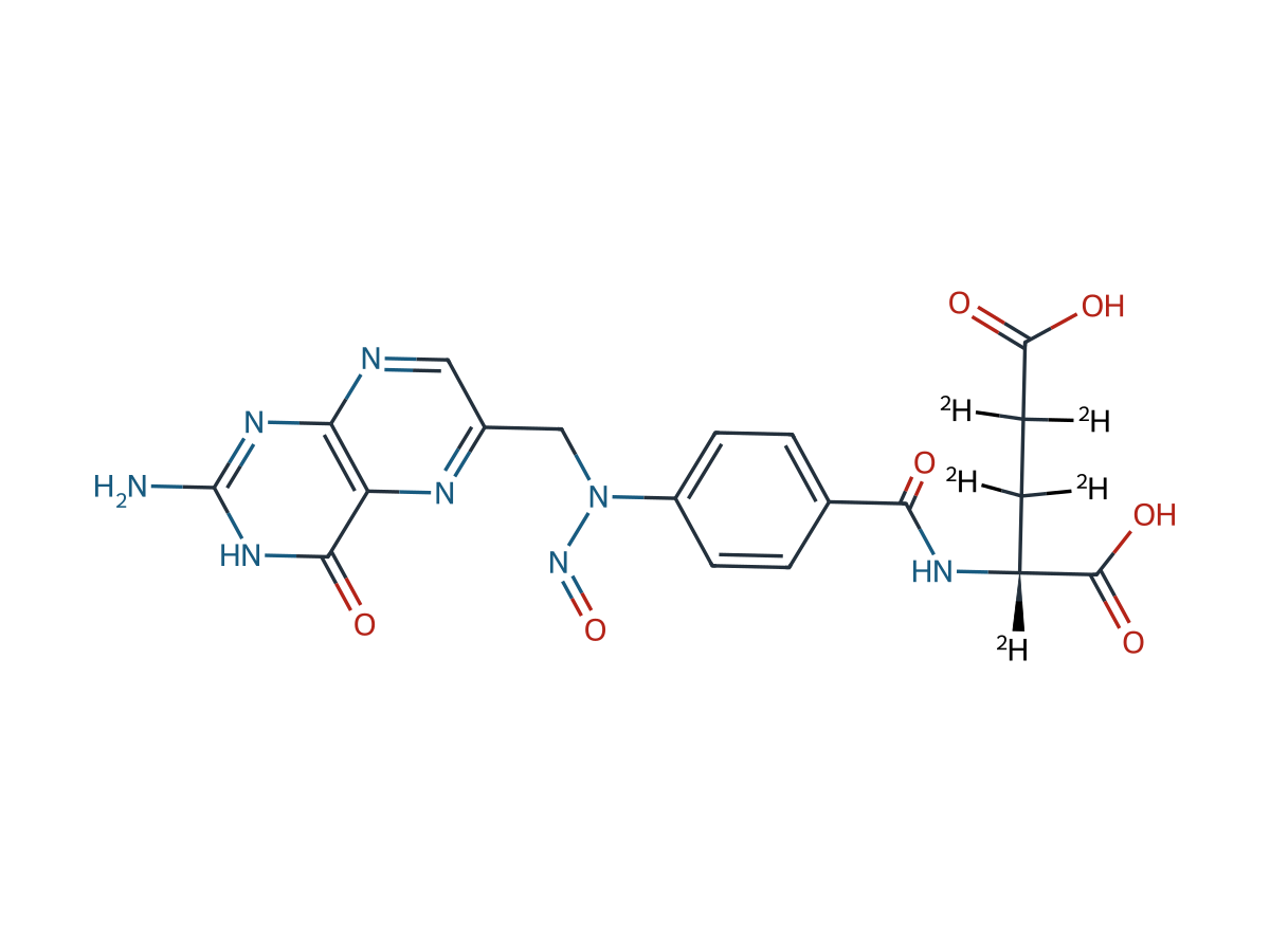Folic Acid-D5 N-Nitroso chemical structure