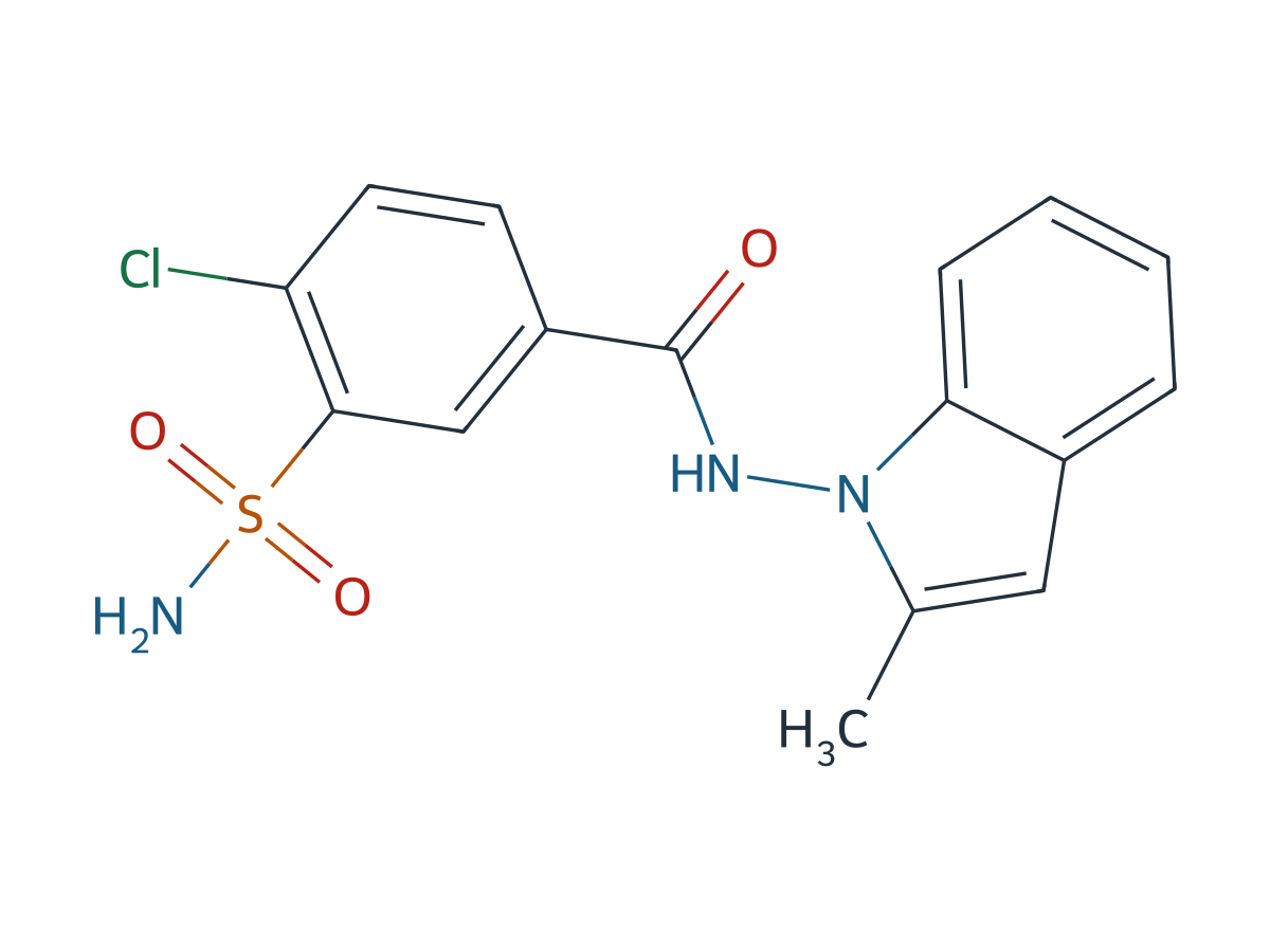 Indapamide EP Impurity B chemical structure