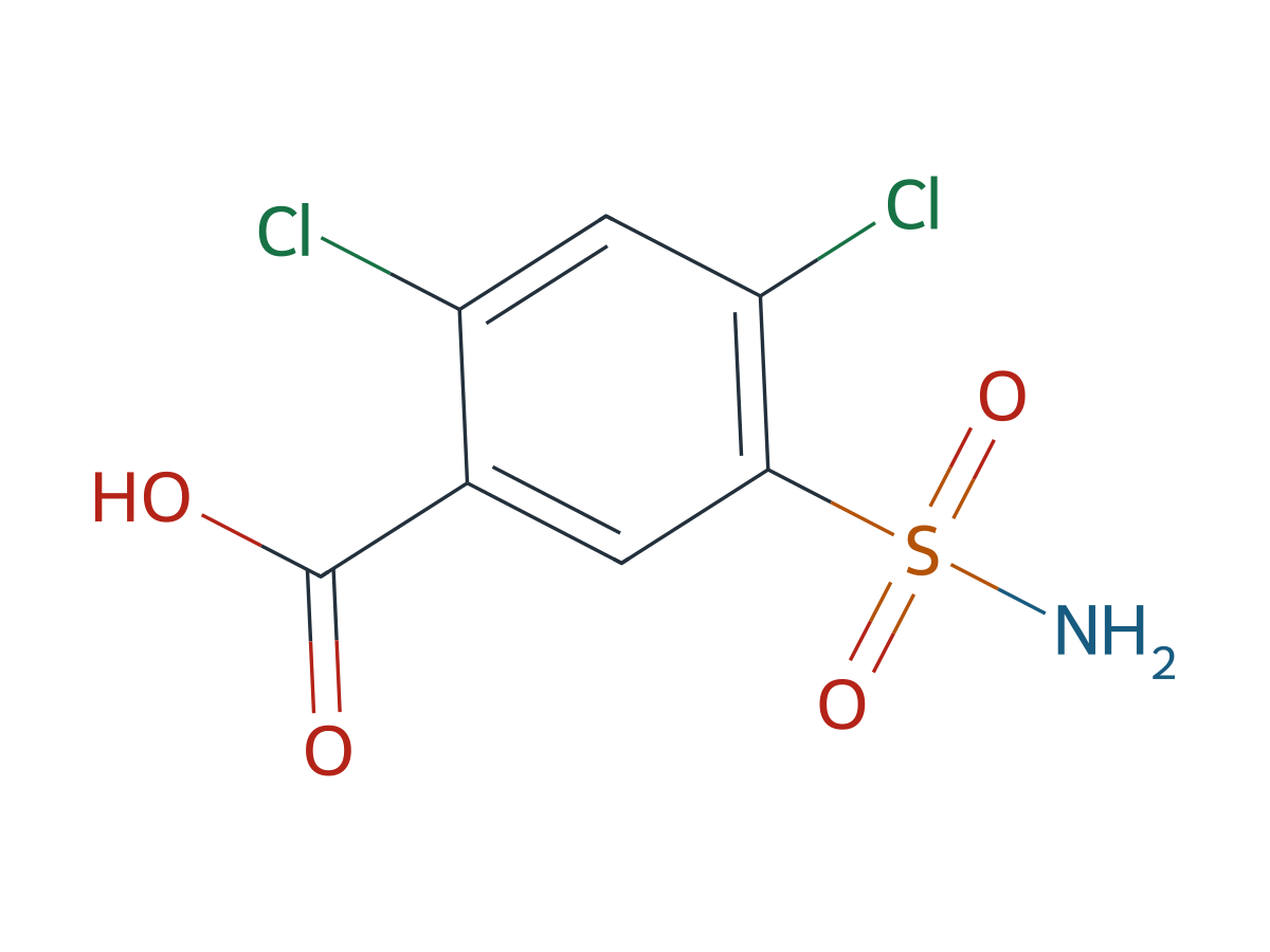 Furosemide EP Impurity B chemical structure