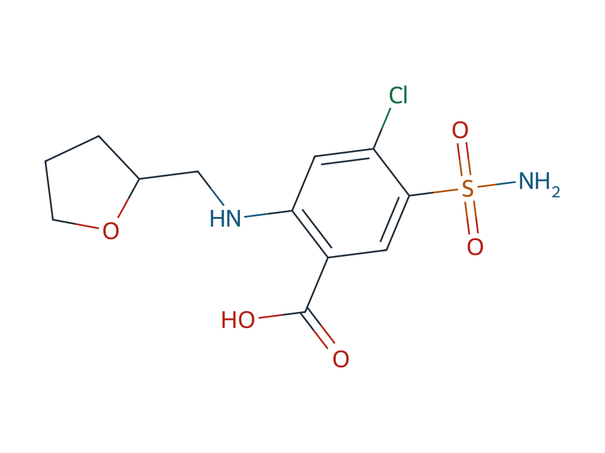 Furosemide EP Impurity F chemical structure