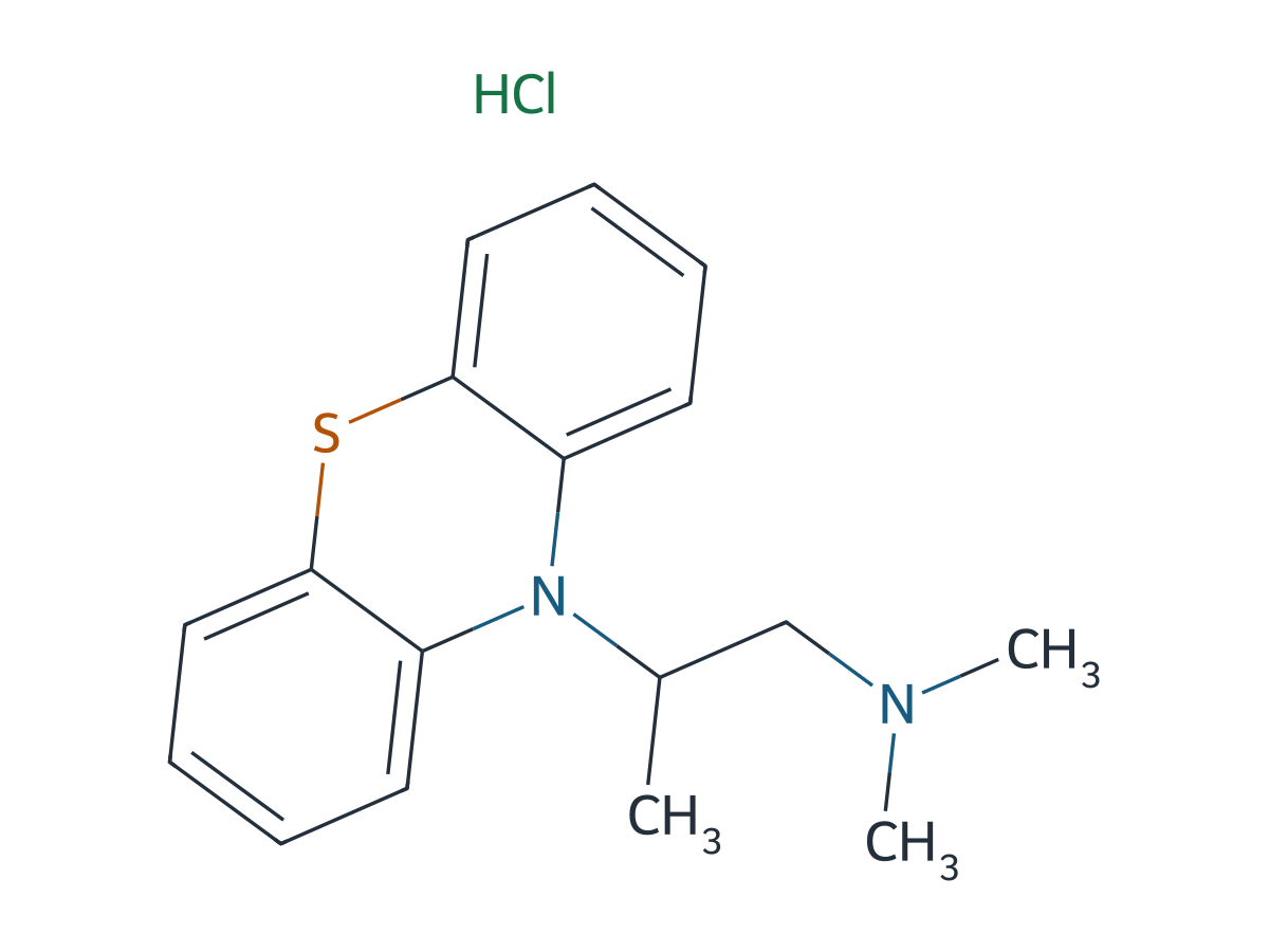 Promethazine EP Impurity B HCl chemical structure