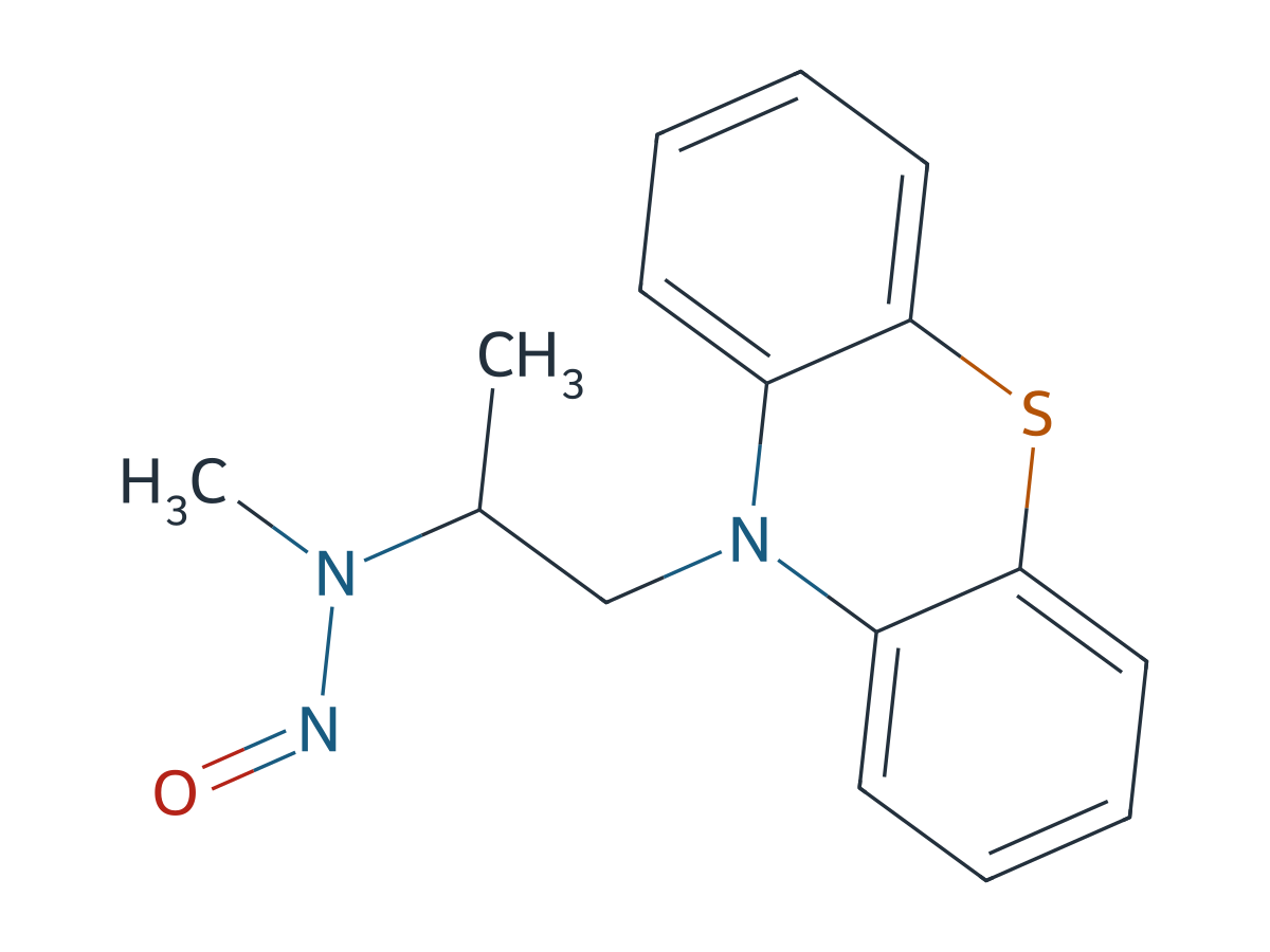 N-Nitroso Promethazine EP Impurity C chemical structure