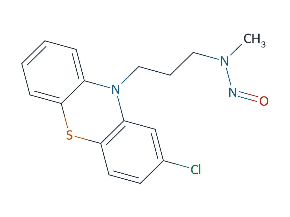 N-Nitroso Chlorpromazine EP Impurity D chemical structure