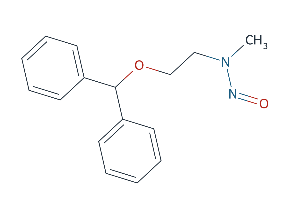 N-Nitroso Diphenhydramine EP Impurity A chemical structure