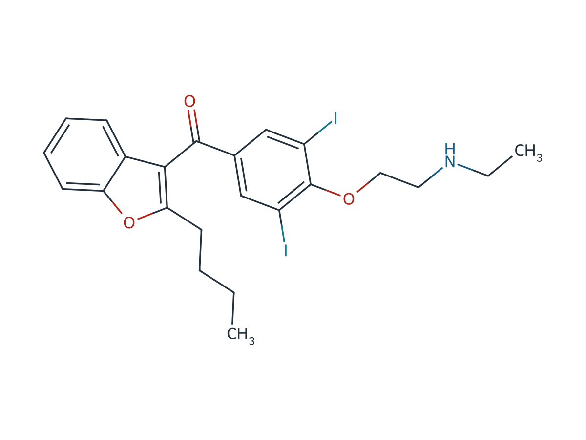Amiodarone EP Impurity B chemical structure