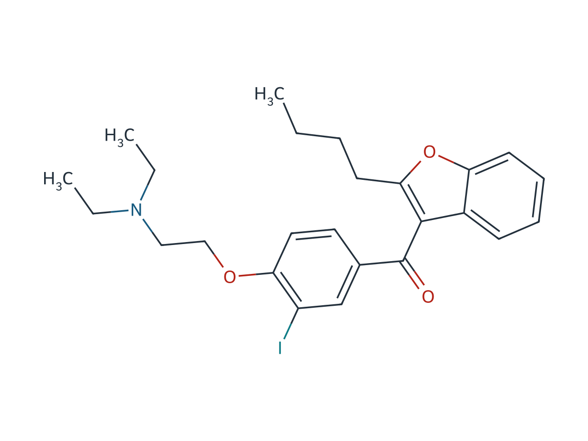 Amiodarone EP Impurity C chemical structure