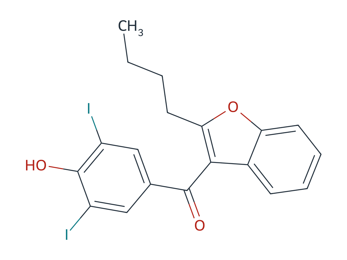 Amiodarone EP Impurity D chemical structure