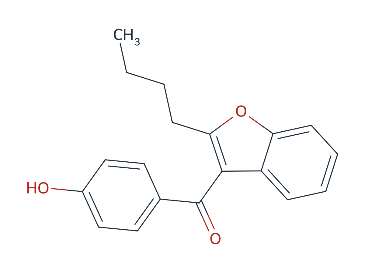 Amiodarone EP Impurity E chemical structure