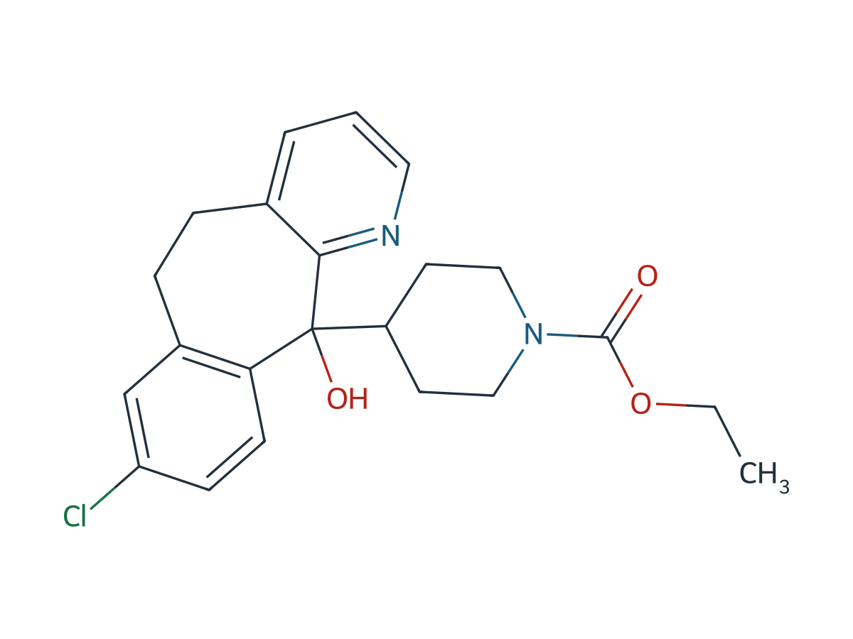 Loratadine EP Impurity A chemical structure