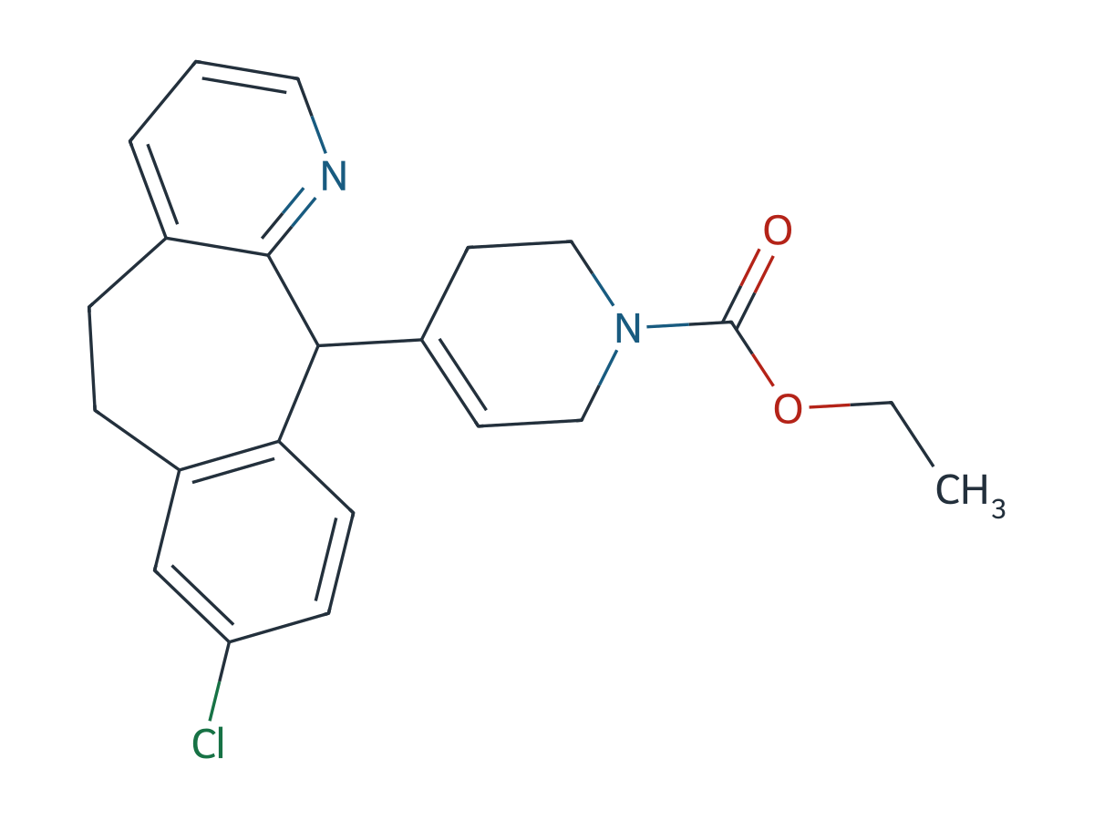 Loratadine EP Impurity E chemical structure