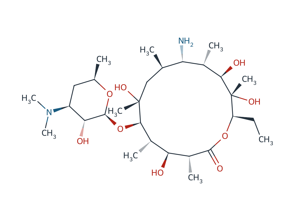Dirithromycin EP Impurity B chemical structure