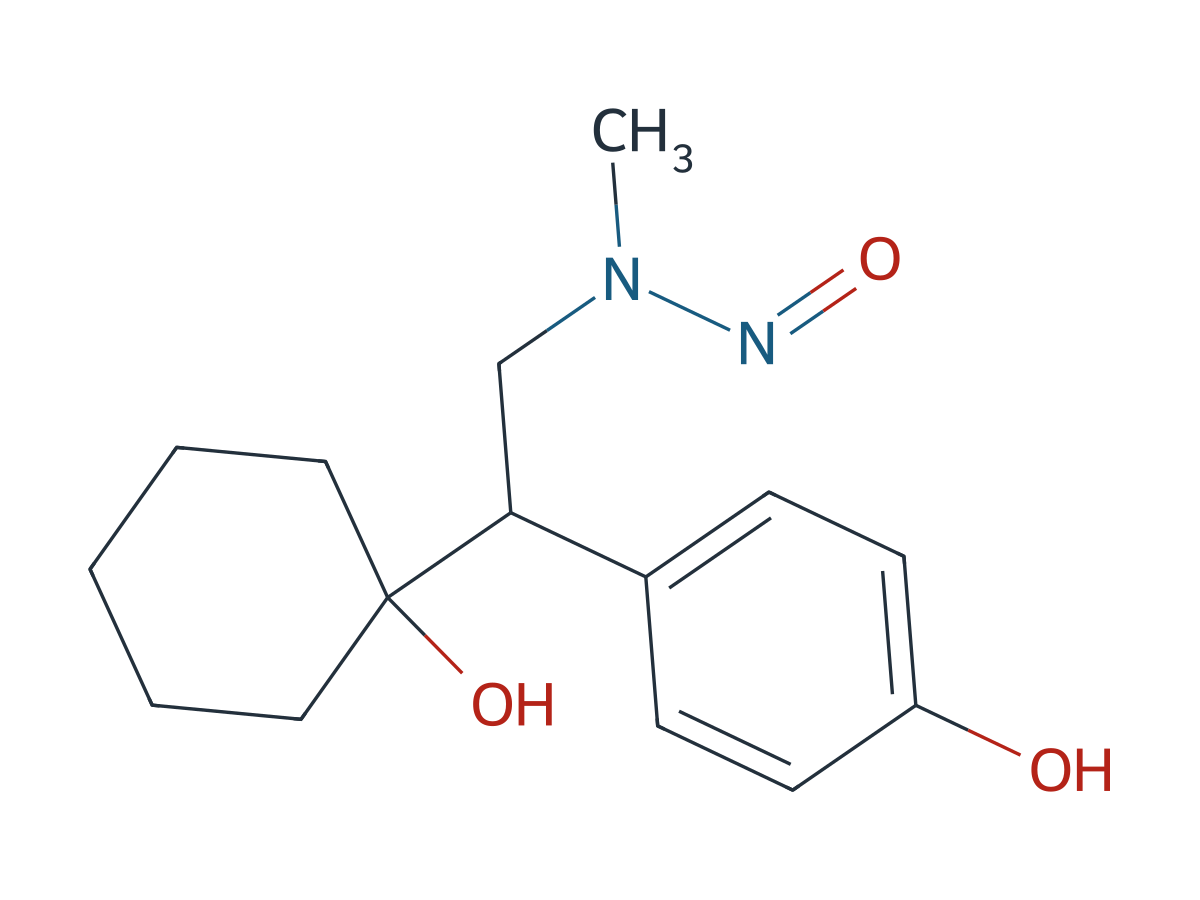 N,O-Didesmethyl-N-Nitroso Venlafaxine chemical structure