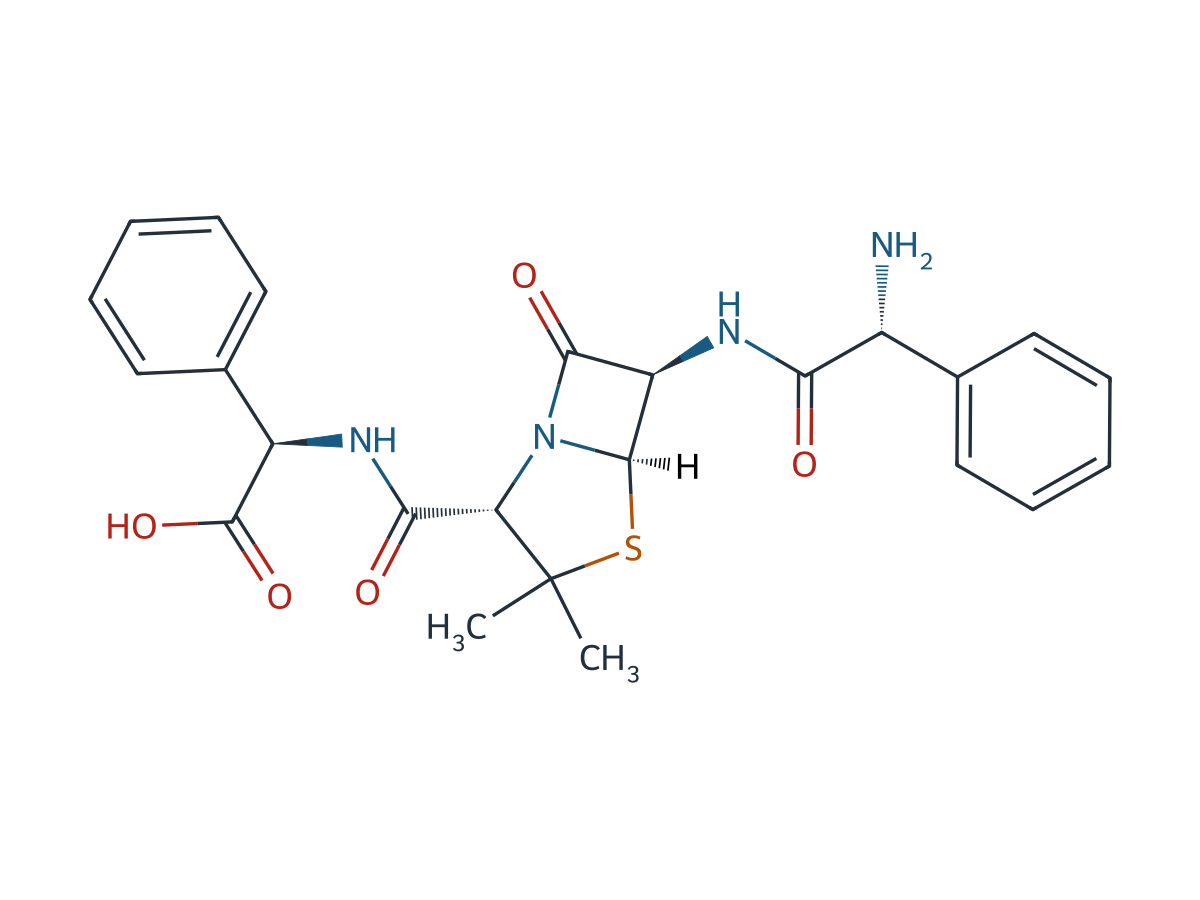 Ampicillin EP Impurity E chemical structure