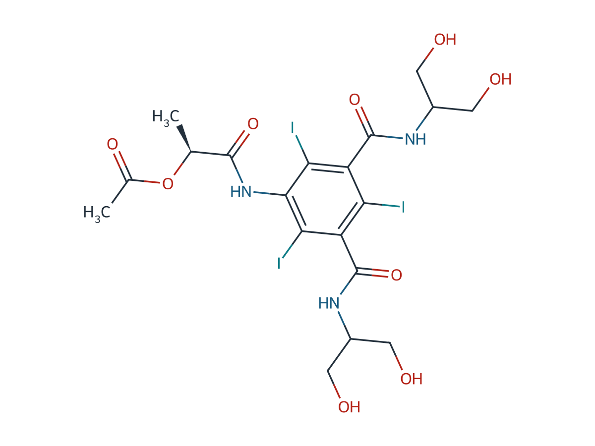 Iopamidol EP Impurity E chemical structure