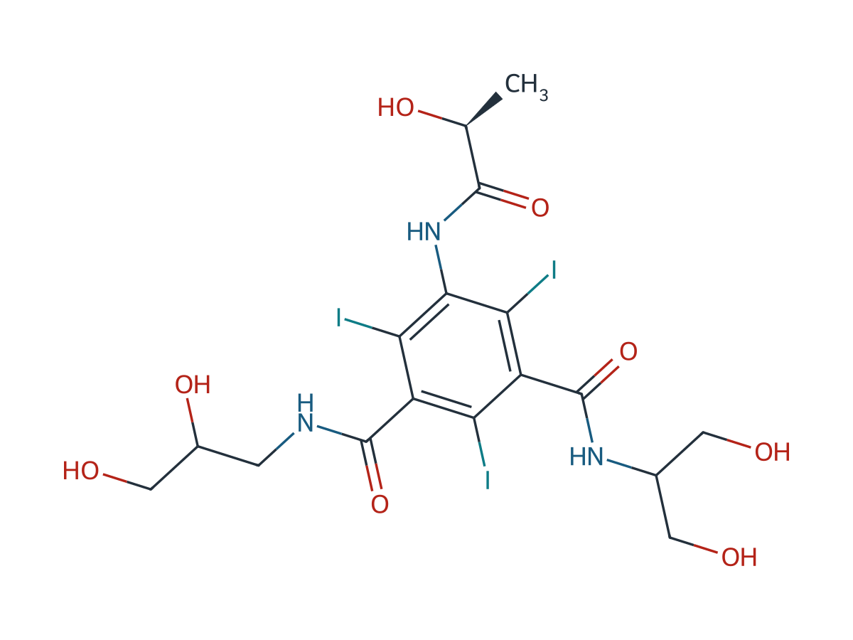 Iopamidol EP Impurity G chemical structure