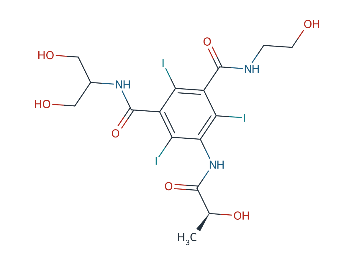 Iopamidol EP Impurity J chemical structure