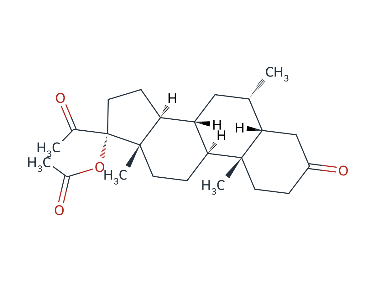 Medroxyprogesterone Acetate EP Impurity F chemical structure