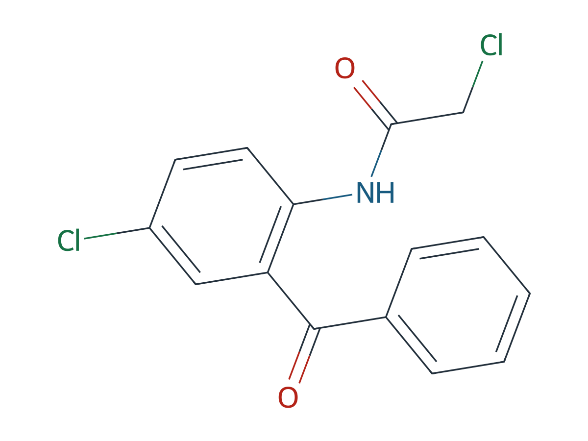 Alprazolam Impurity 2 chemical structure