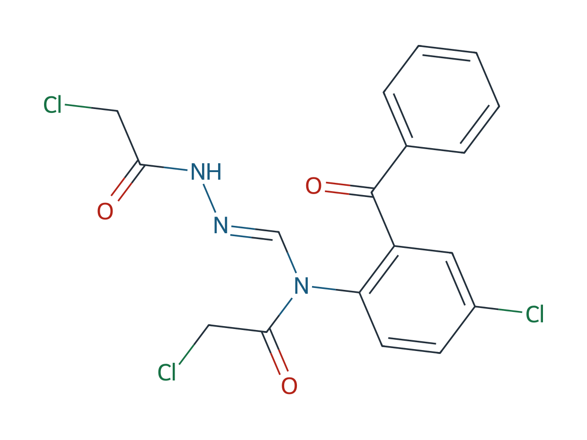 Alprazolam Impurity 3 chemical structure