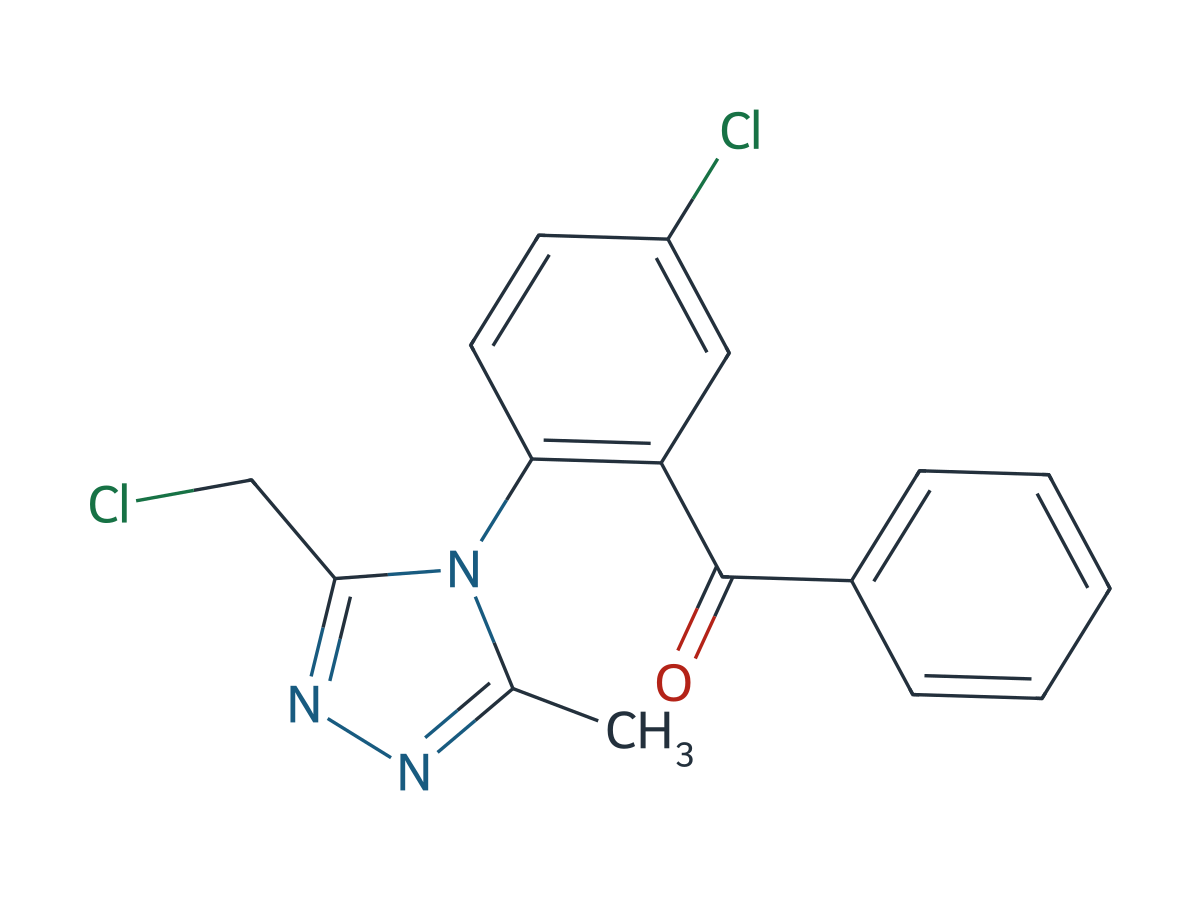 Alprazolam EP Impurity F chemical structure