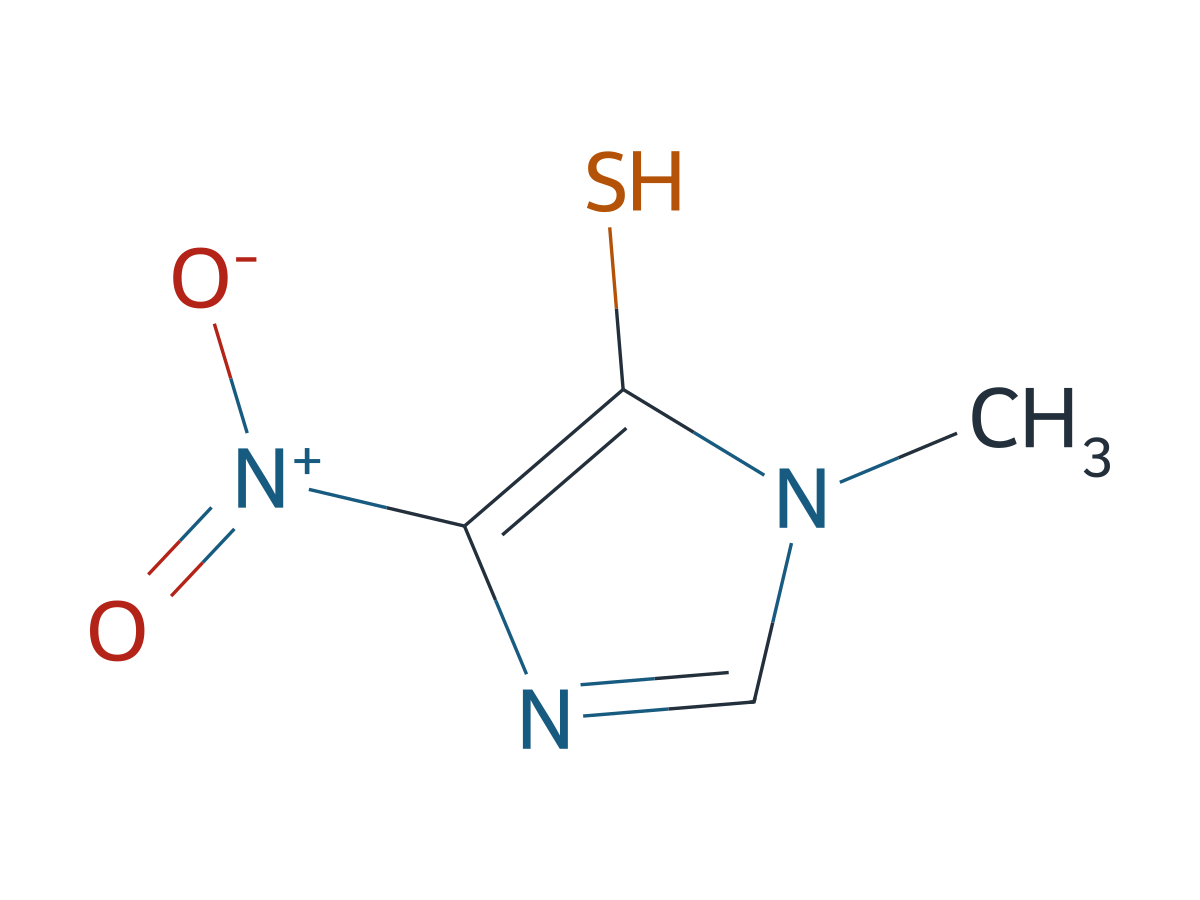 Azathioprine EP Impurity D chemical structure