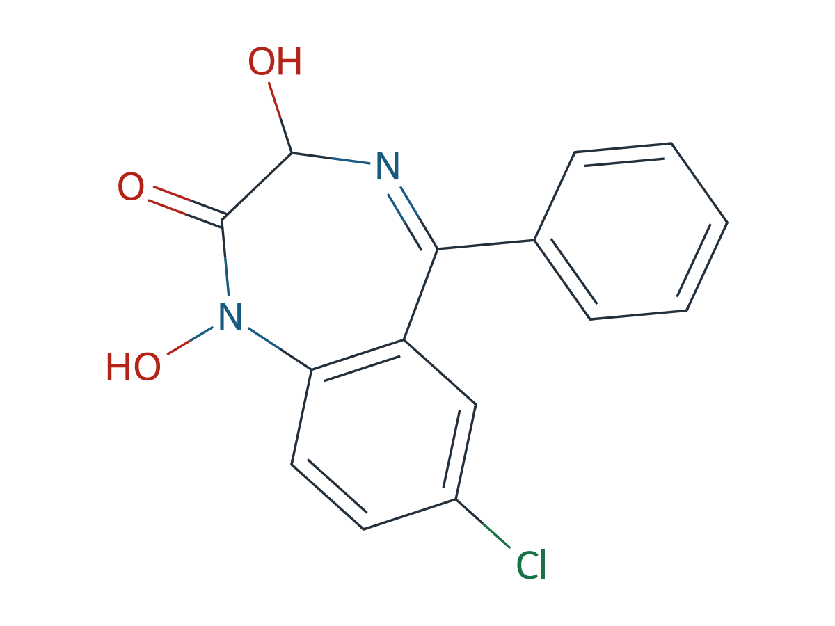 Diazepam Impurity 15 chemical structure