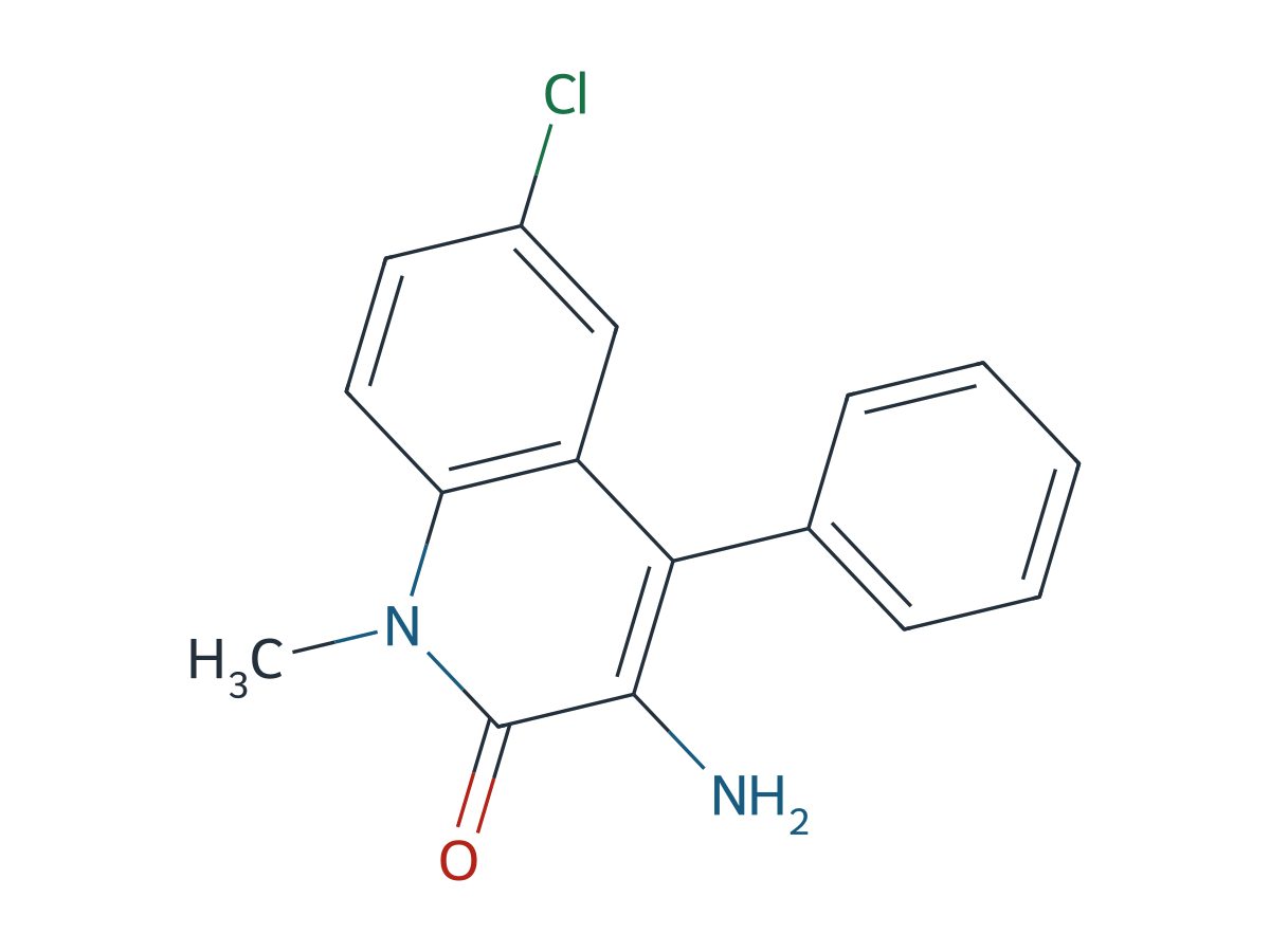 Diazepam EP Impurity C chemical structure
