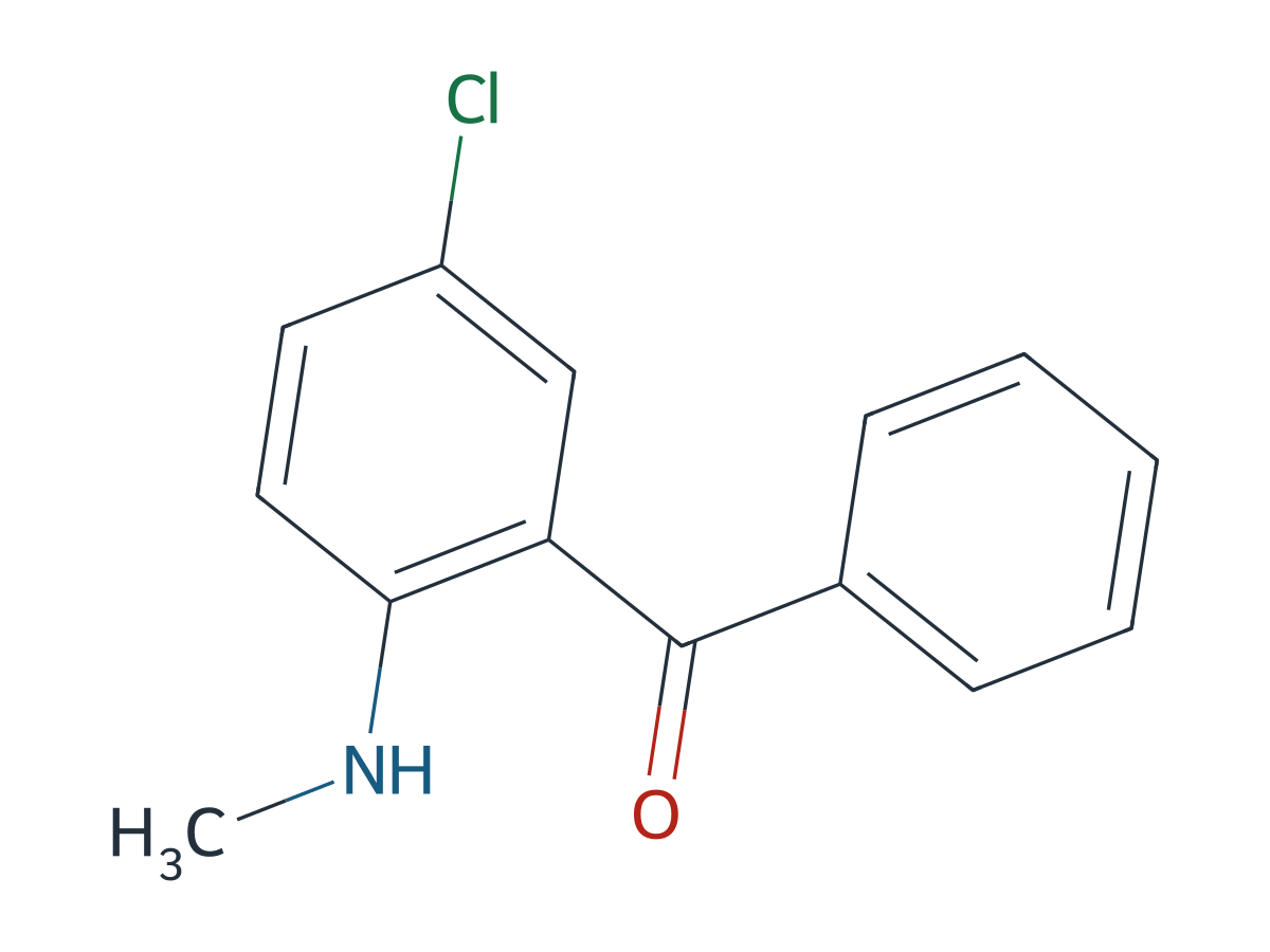 Diazepam EP Impurity D chemical structure
