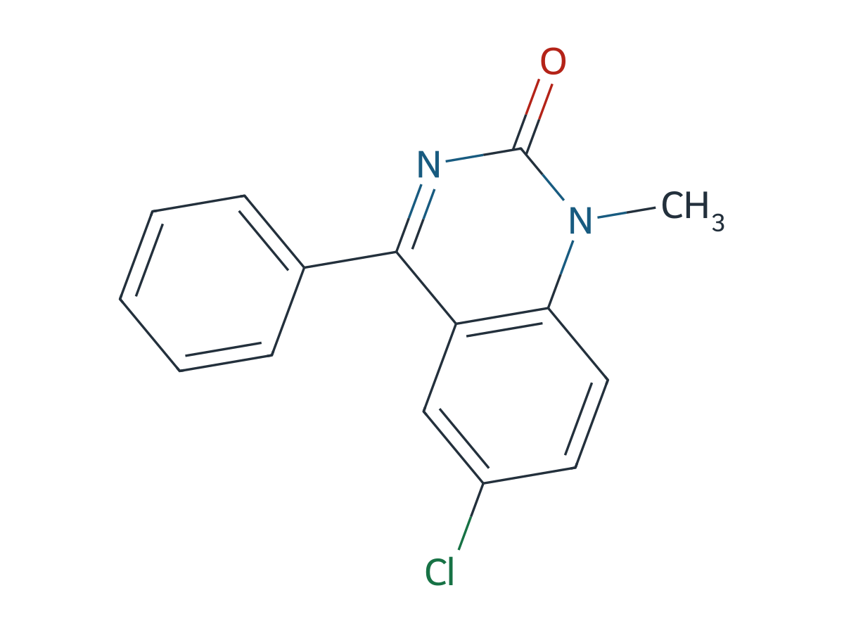 Diazepam EP Impurity E chemical structure