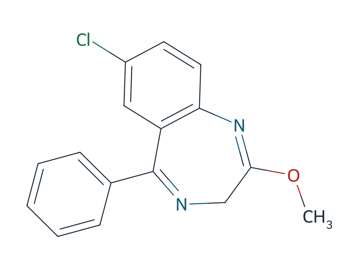 Diazepam EP Impurity F chemical structure