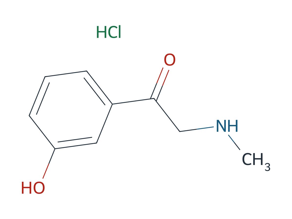 Phenylephrine EP Impurity C HCl chemical structure