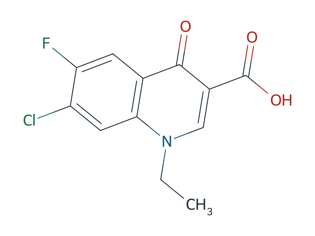 Norfloxacin EP Impurity A chemical structure