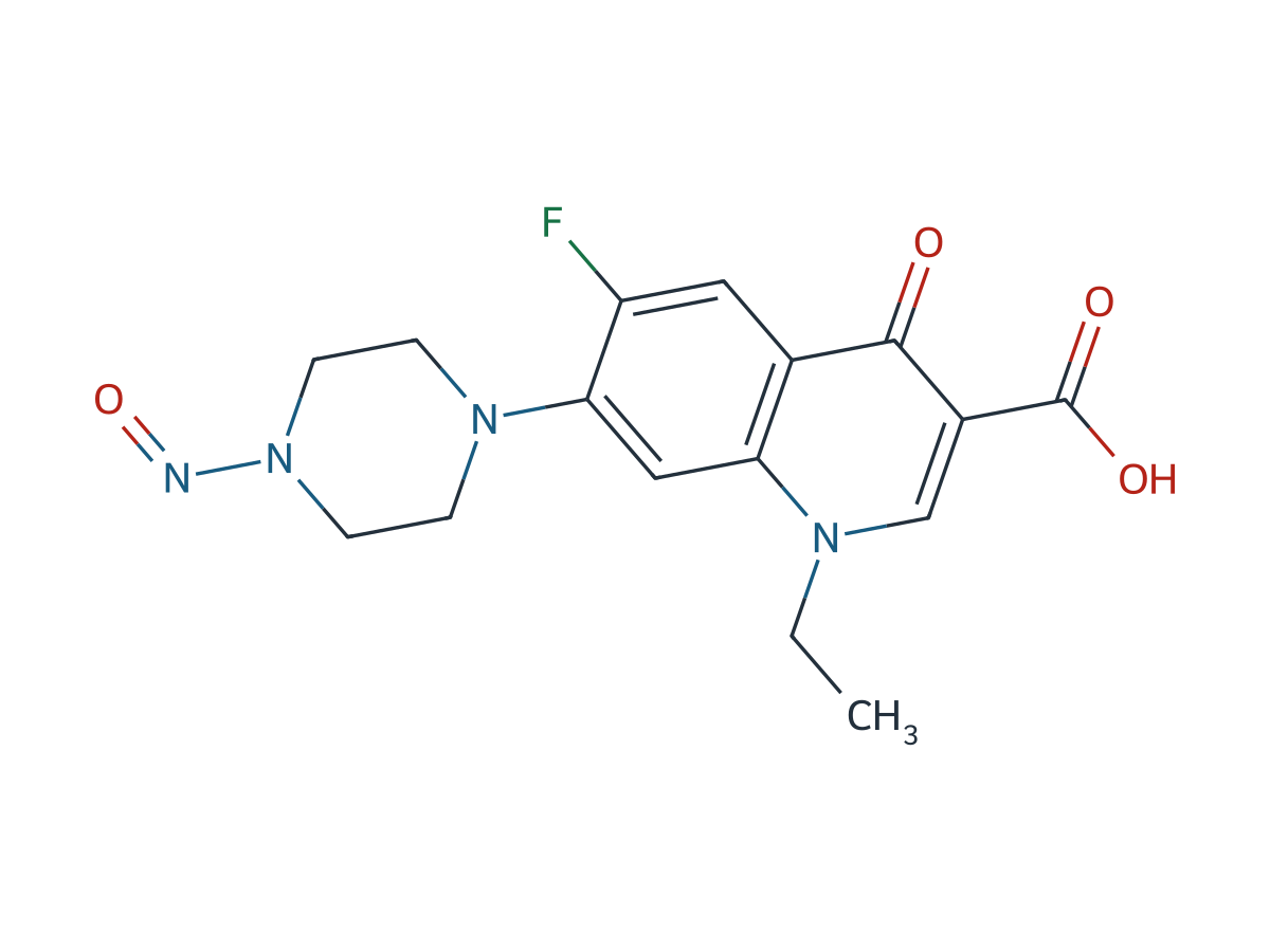 N‐Nitrosonorfloxacin chemical structure